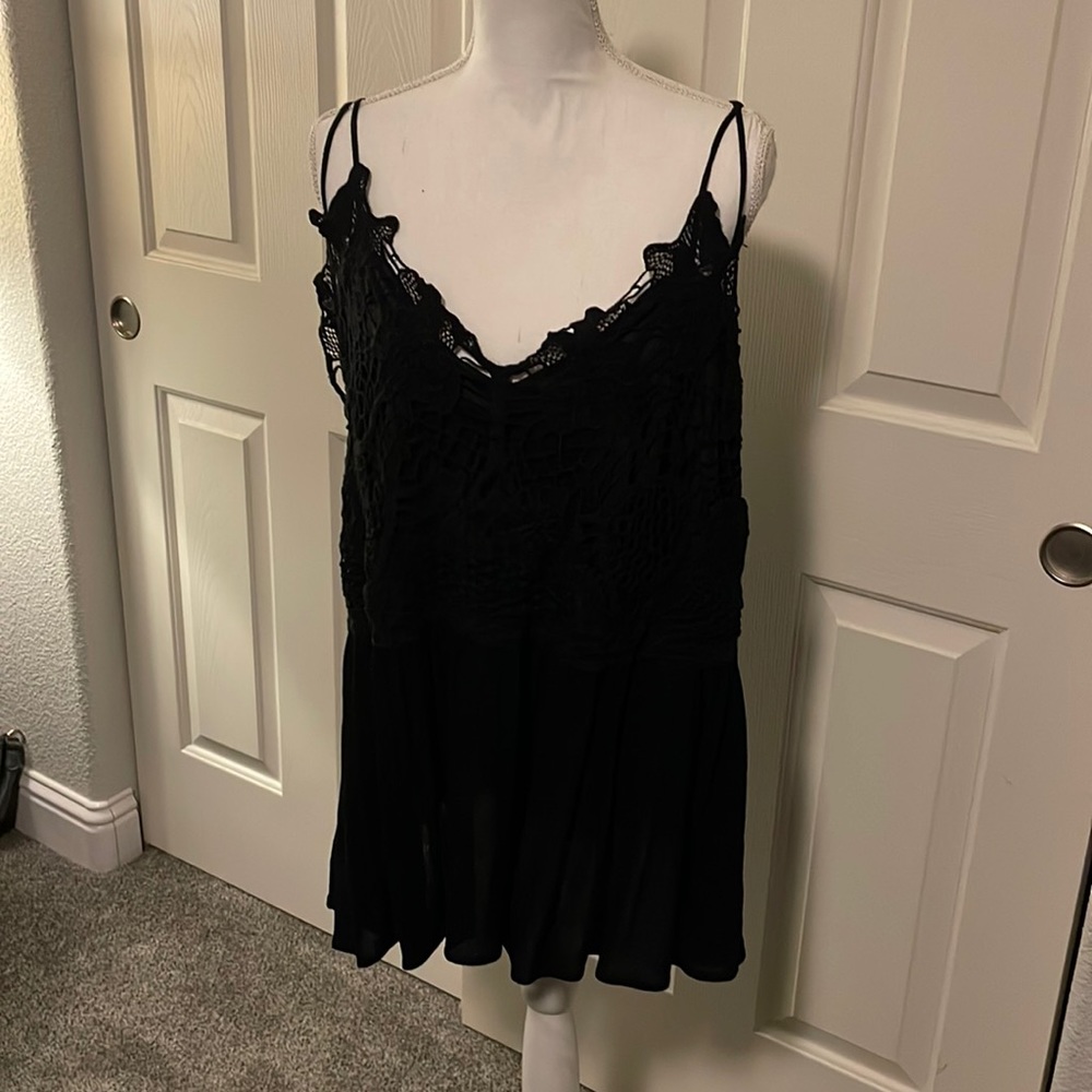 Lacy tank top